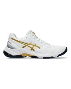 Asics Netburner Ballistic FF 3 Lady white/pure gold