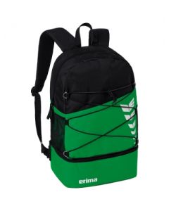 Erima Six Wings Rucksack 25L smaragd grün / schwarz