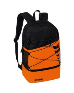 Erima Six Wings Rucksack 25L orange / schwarz