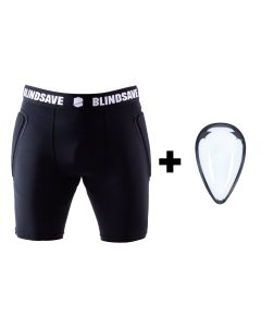 Blindsave Goalie shorts + cup black