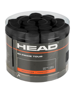 Head Prime Tour Overgrip 60 pcs black