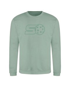 stockschlag.ch Sweatshirt Outline dusty green Senior