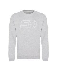 stockschlag.ch Sweatshirt Outline heather grey Senior