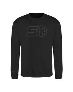 stockschlag.ch Sweatshirt Outline deep black Junior