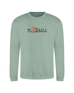 stockschlag.ch Sweatshirt Floorball Generation dusty green Senior