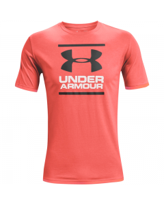 Under Armour Foundation T-Shirt Men orange-weiss