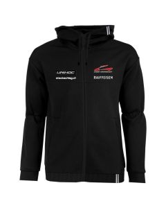 Unihoc Zip Hoodie Legacy Chur Unihockey schwarz Senior