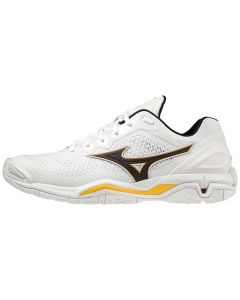 Mizuno Wave Stealth V M/UX Wht/Blk/LemonChro