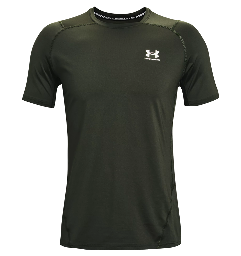 Under Armour HeatGear® Passgenau T-Shirt Herren - Schwarz/Pitch Gray