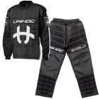 Unihoc Shield Goalieset schwarz Junior